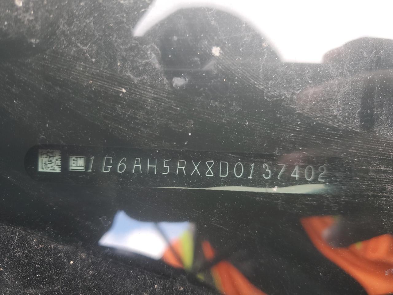 2013 Cadillac Ats Luxury VIN: 1G6AH5RX8D0137402 Lot: 92087035