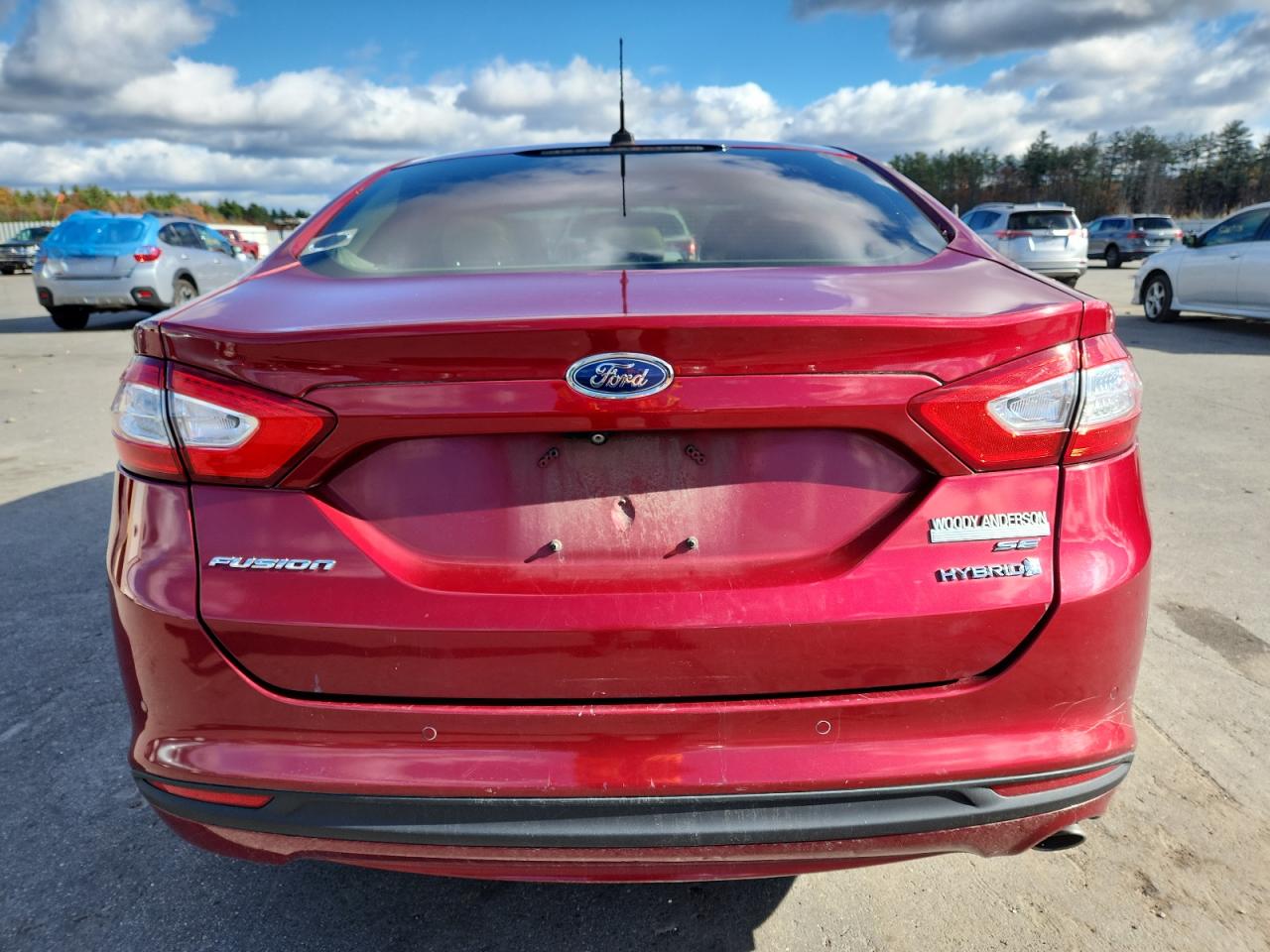 2016 Ford Fusion Se Hybrid VIN: 3FA6P0LU6GR129946 Lot: 90358435