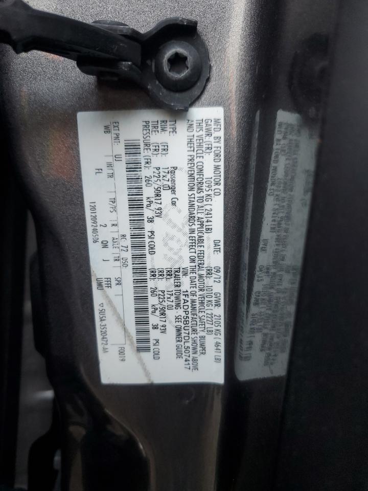 2013 Ford C-Max Sel VIN: 1FADP5BU7DL507417 Lot: 93132615