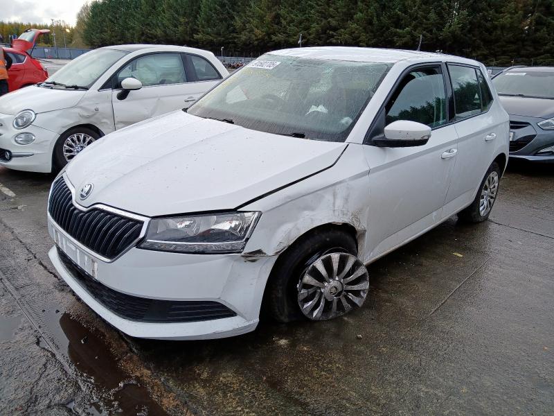 2019 SKODA FABIA 1.0 MPI 75 S 5DR for sale at Copart WHITBURN