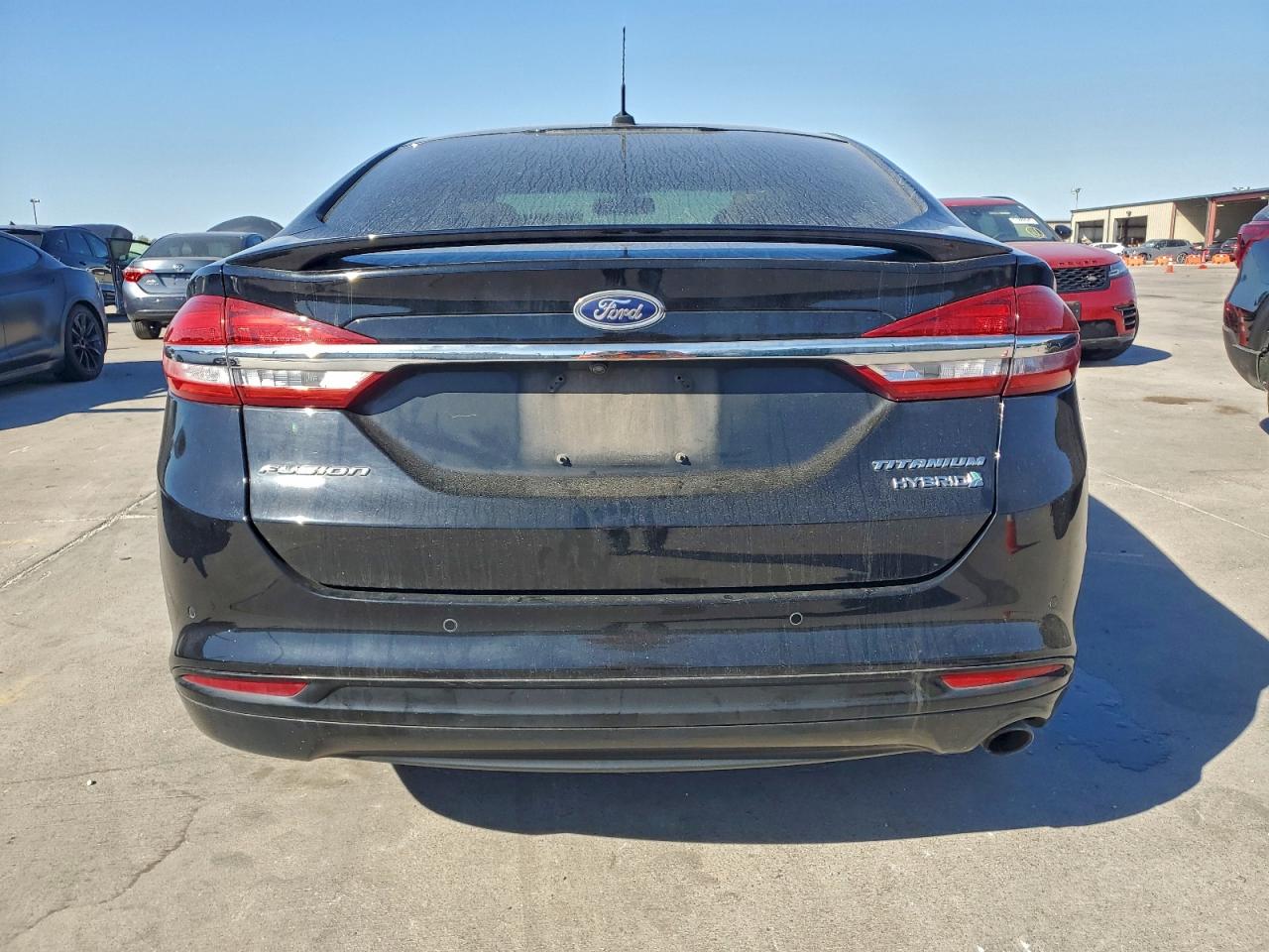 2017 Ford Fusion Titanium Hev VIN: 3FA6P0RU6HR317567 Lot: 92376935