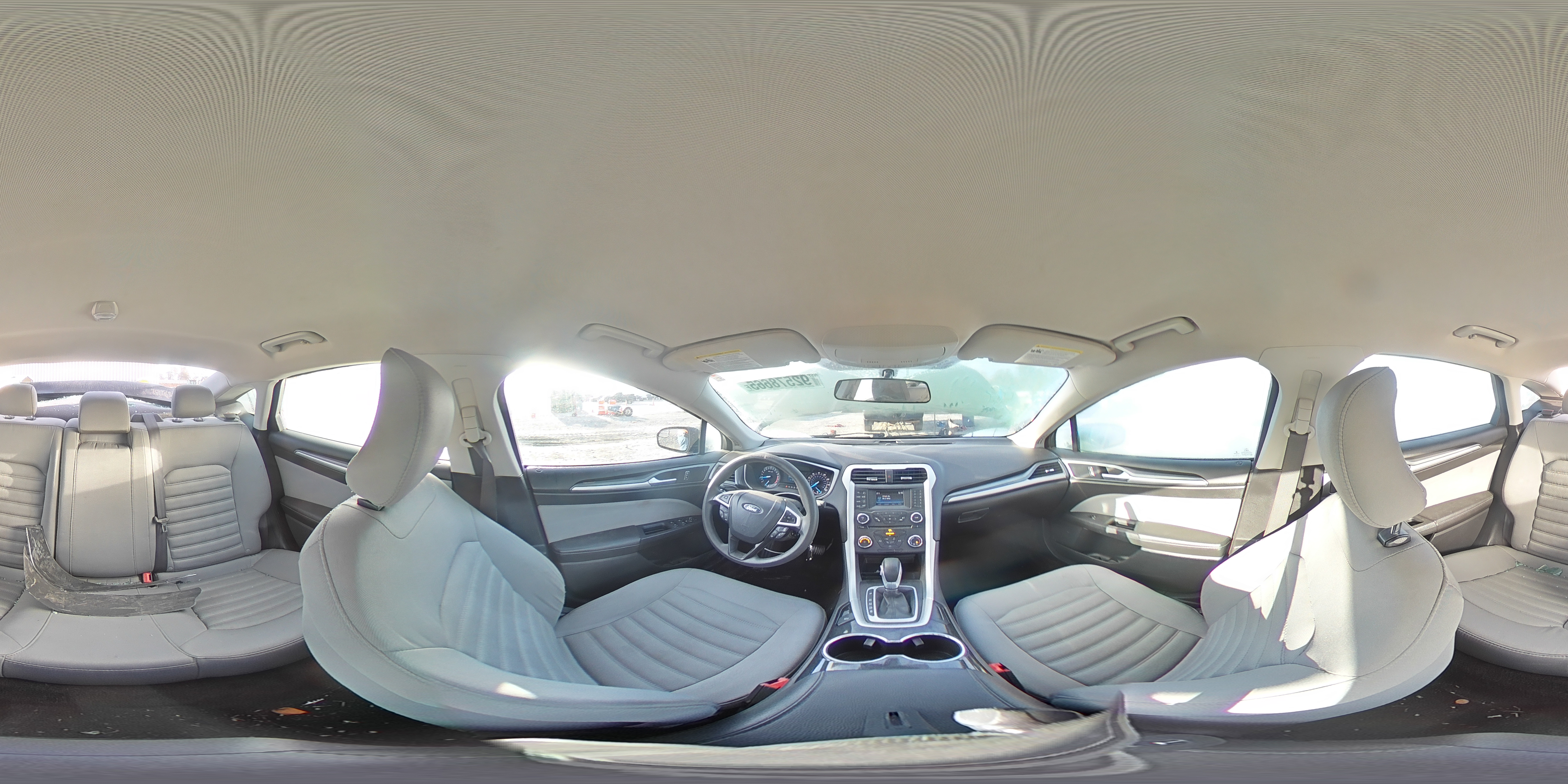 2015 Ford Fusion S VIN: 3FA6P0G74FR293702 Lot: 92578665