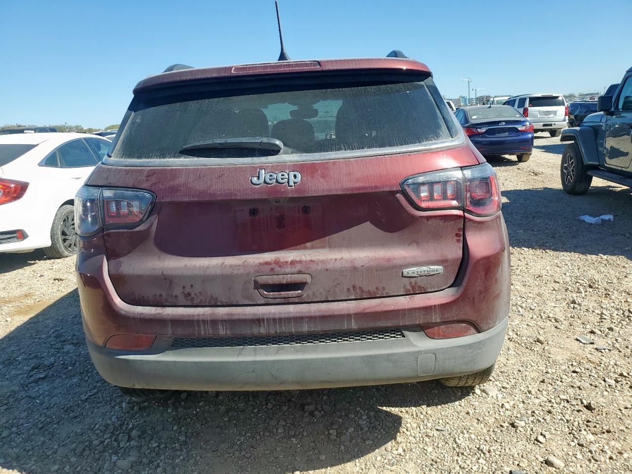 2021 Jeep Compass Latitude VIN: 3C4NJCBB0MT531937 Lot: 92057145