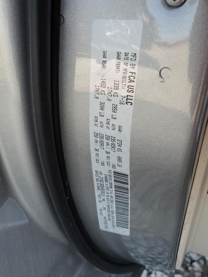 2017 Chrysler Pacifica Touring L VIN: 2C4RC1BG6HR535219 Lot: 92501325