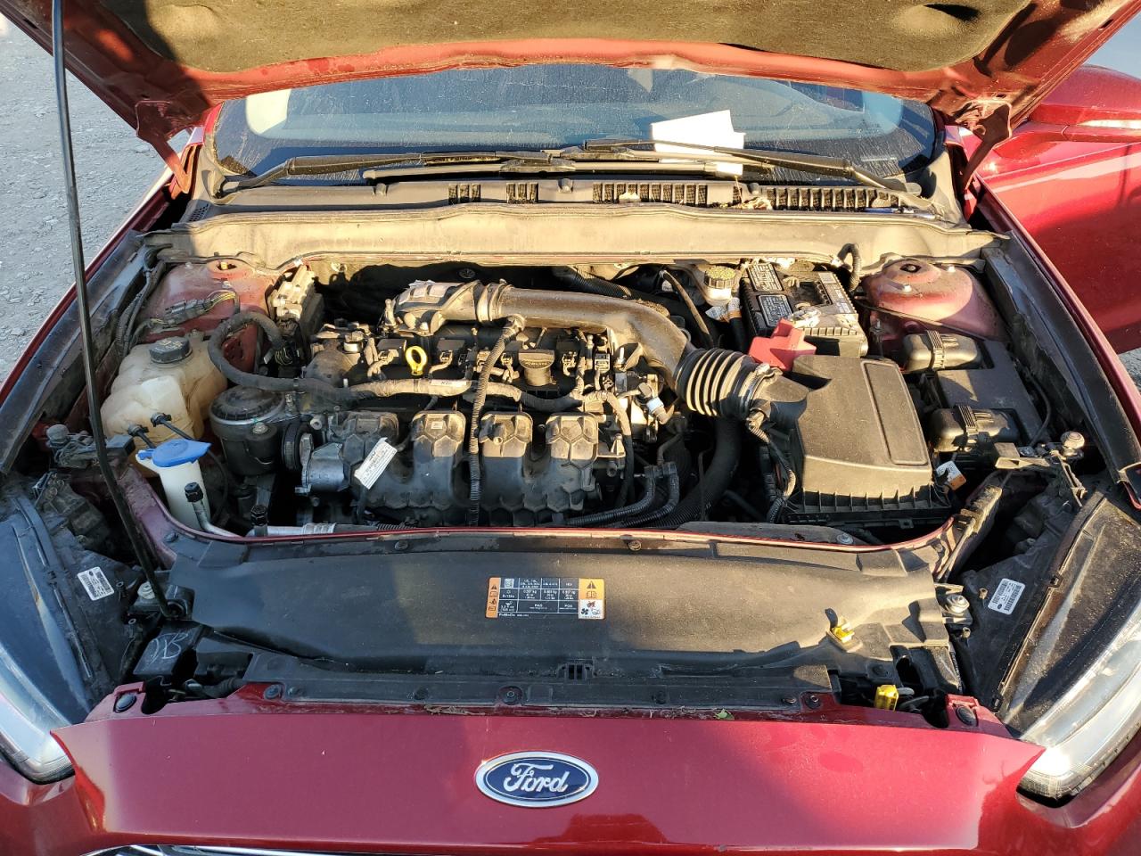 2014 Ford Fusion Titanium VIN: 3FA6P0D90ER225742 Lot: 91428585