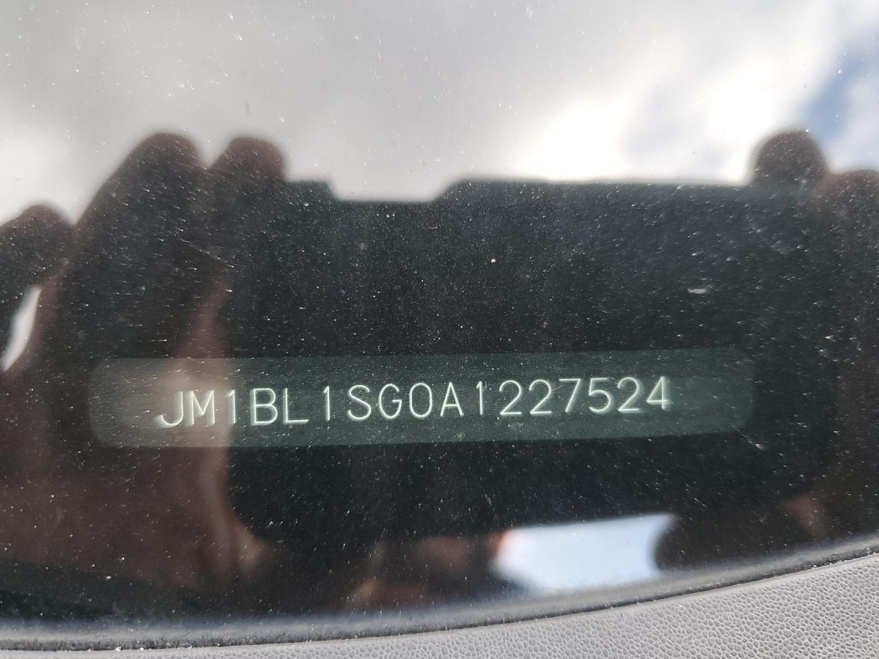 2010 Mazda 3 I VIN: JM1BL1SG0A1227524 Lot: 92406035