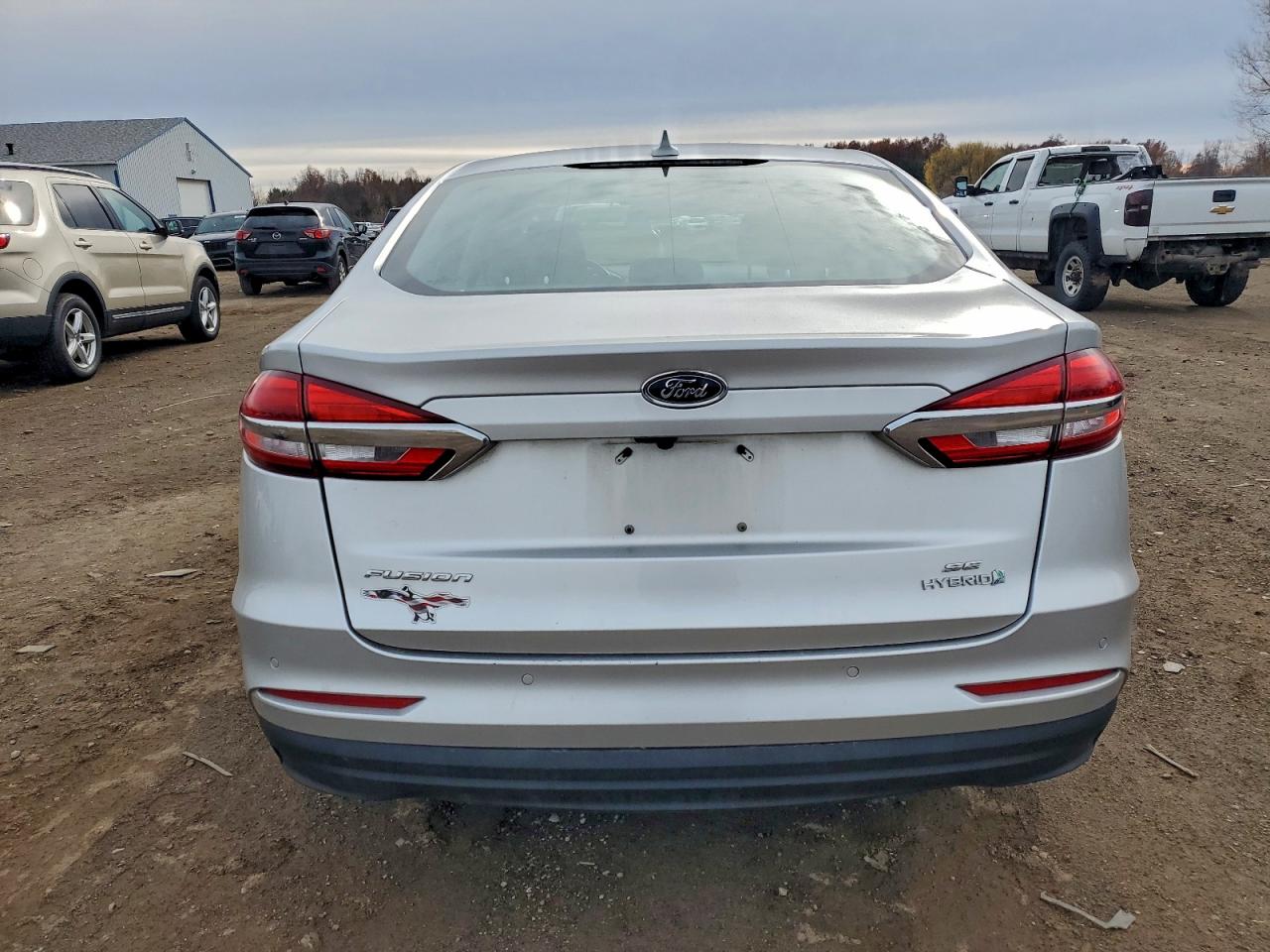 2019 Ford Fusion Se VIN: 3FA6P0LU5KR165250 Lot: 94102805