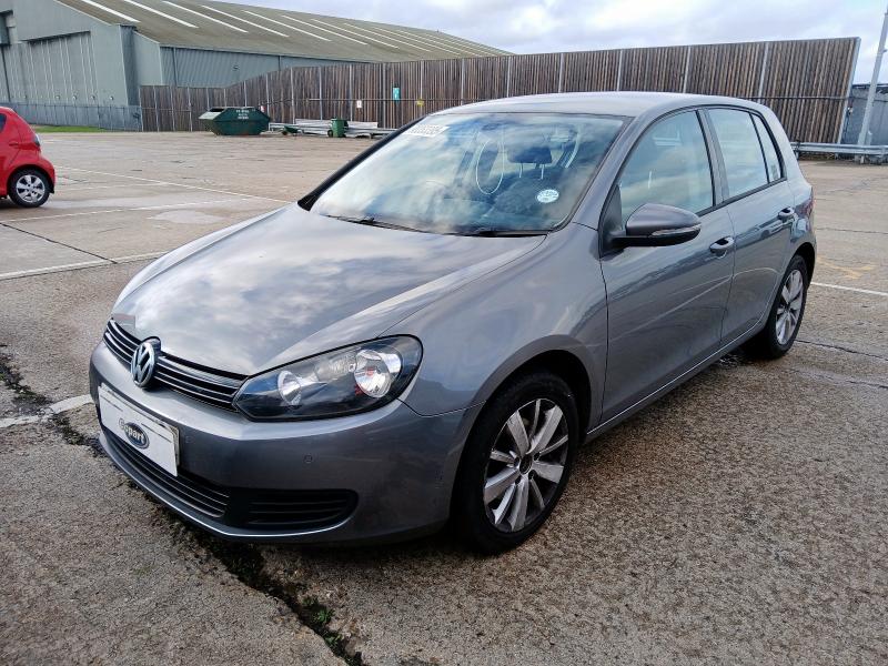 2011 VOLKSWAGEN GOLF 1.6 TDI 105 MATCH 5DR DSG for sale at Copart NEWBURY