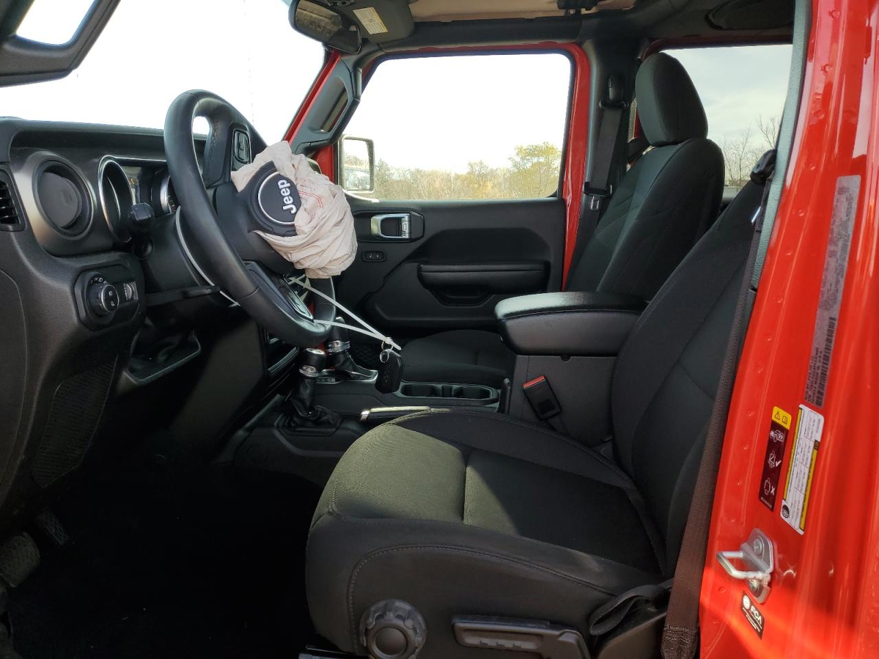 2023 Jeep Gladiator Sport VIN: 1C6HJTAGXPL542686 Lot: 92575145