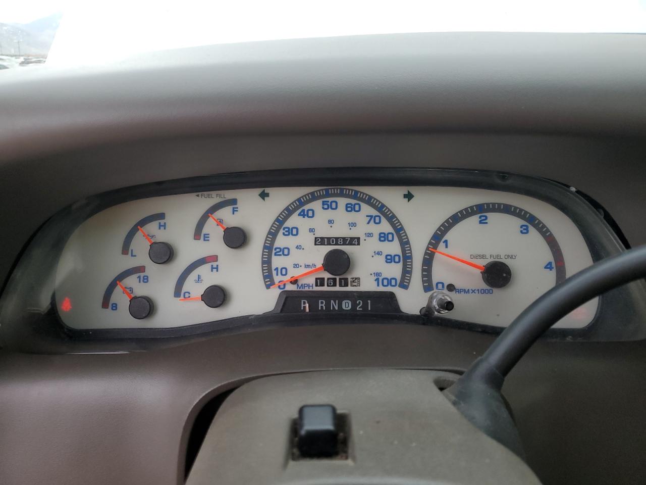 2001 Ford F250 Super Duty VIN: 3FTNW21F61MA12252 Lot: 92865795