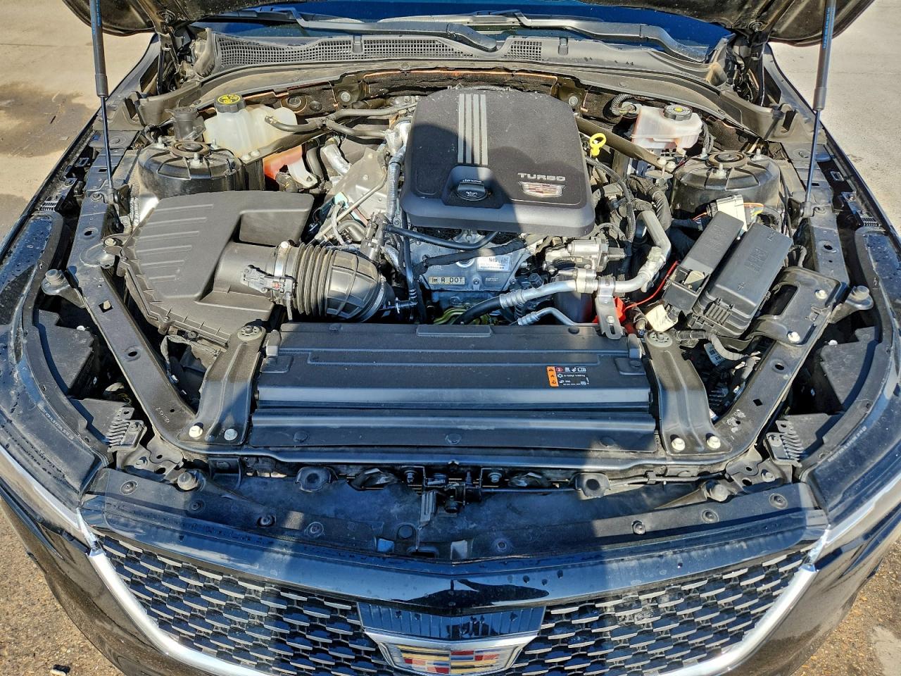 2022 Cadillac Ct4 Premium Luxury VIN: 1G6DB5RK4N0136574 Lot: 93120225