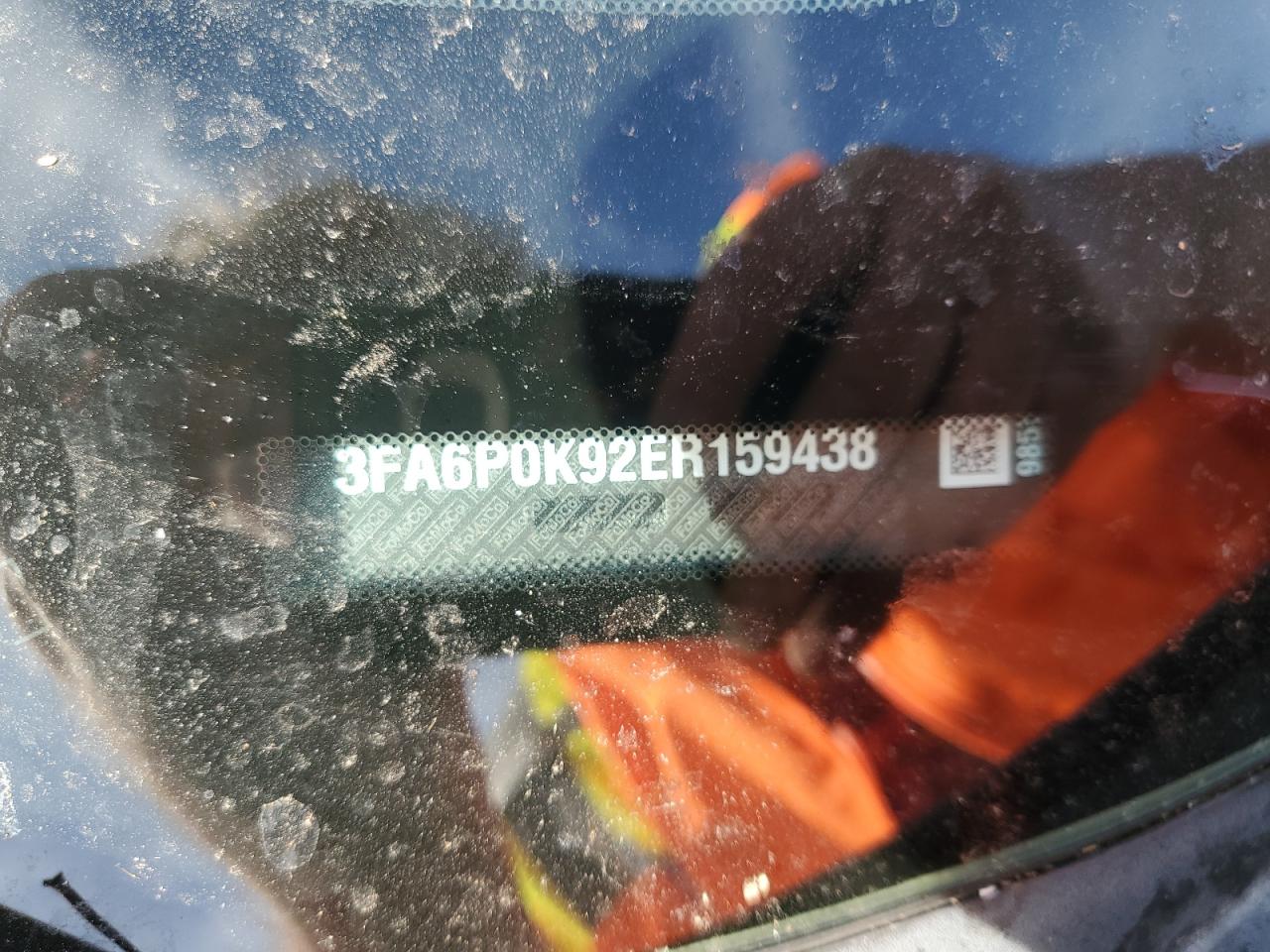 2014 Ford Fusion Titanium VIN: 3FA6P0K92ER159438 Lot: 91499285