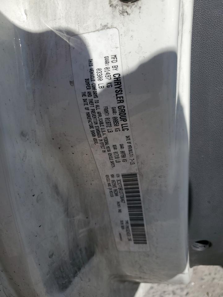 2013 Fiat 500 Sport VIN: 3C3CFFBR1DT736467 Lot: 91655235