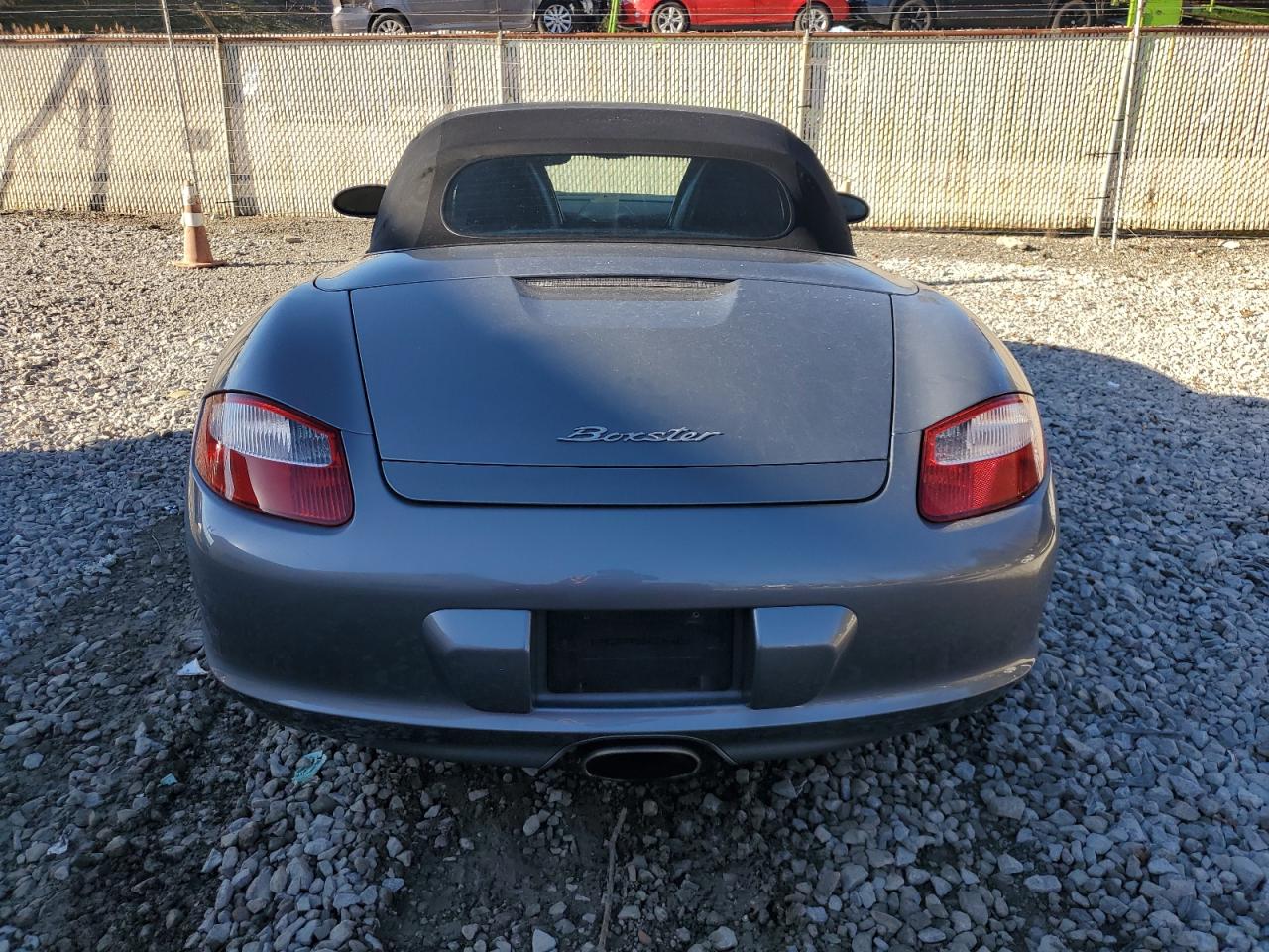 2006 Porsche Boxster VIN: WP0CA29896U710661 Lot: 92618845