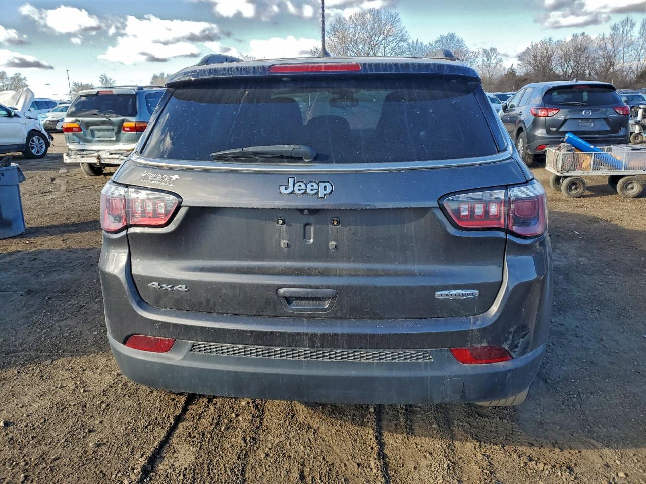 2018 Jeep Compass Latitude VIN: 3C4NJDBB4JT146379 Lot: 93428845
