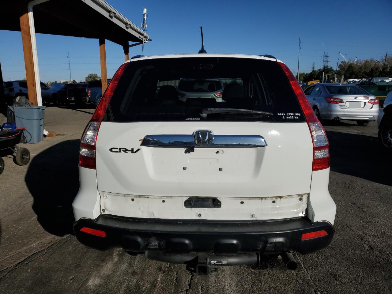 2007 Honda Cr-V Exl VIN: JHLRE48707C123102 Lot: 90823835