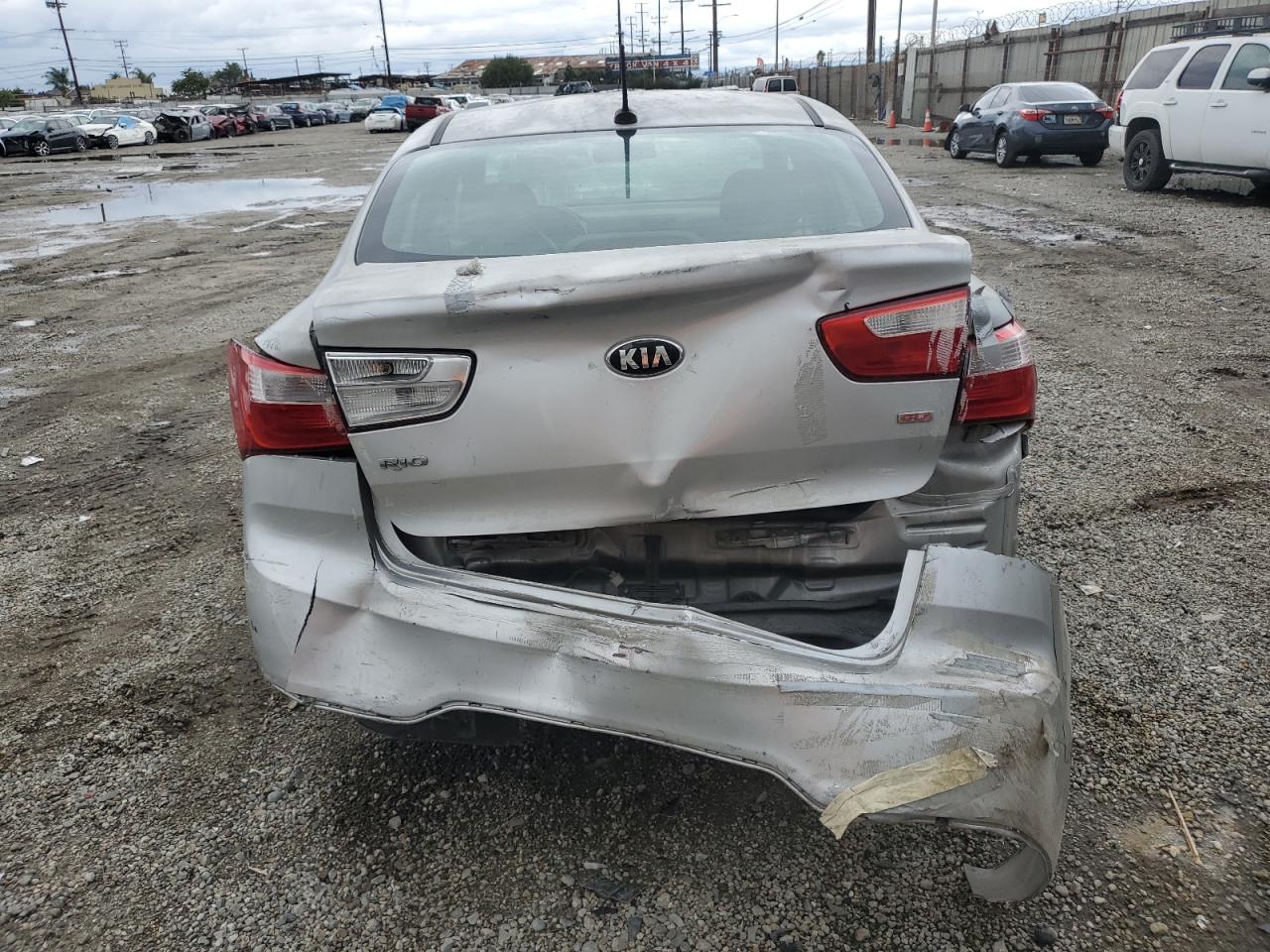 2014 Kia Rio Lx VIN: KNADM4A30E6351613 Lot: 93152795