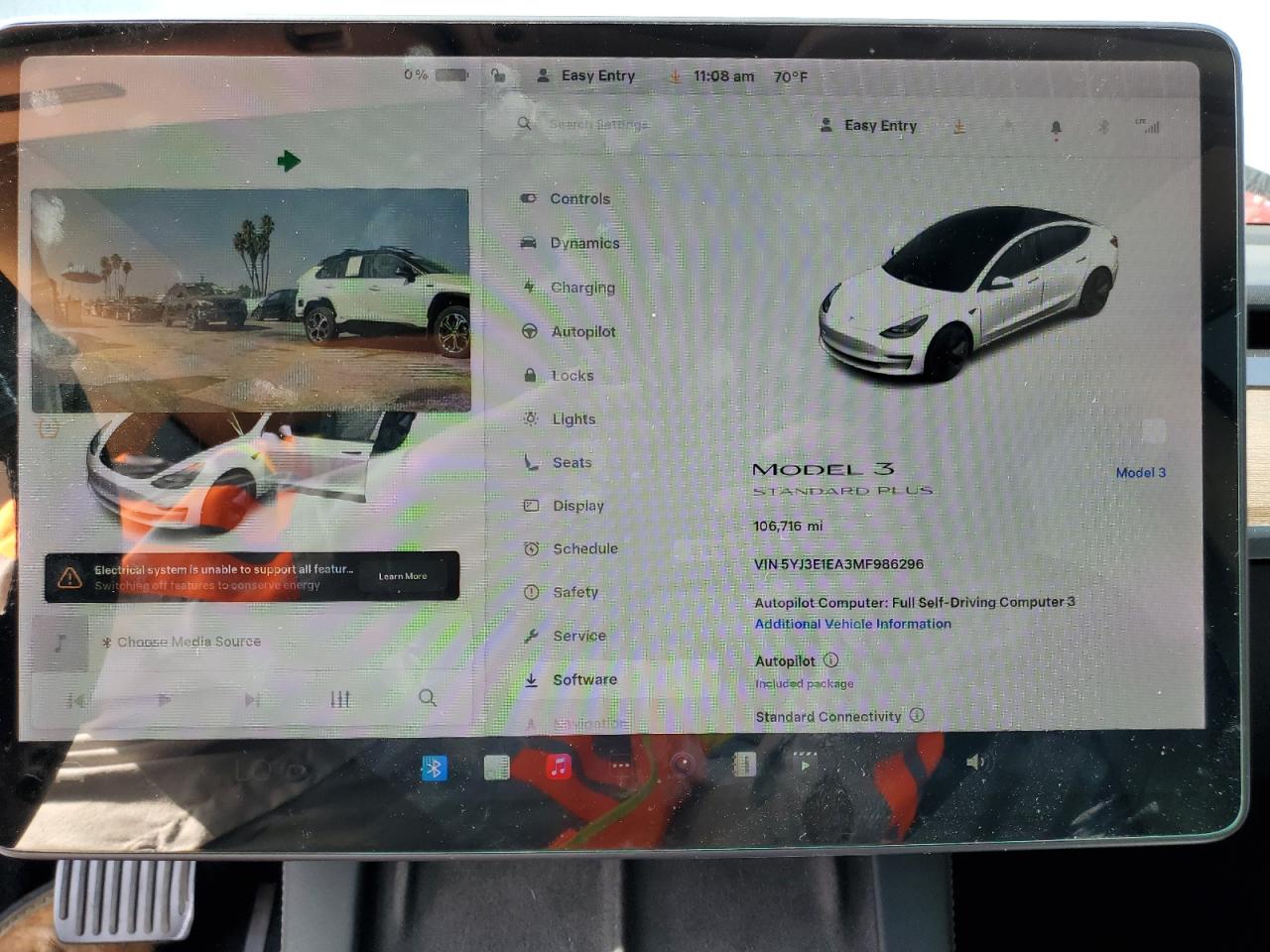 2021 Tesla Model 3 VIN: 5YJ3E1EA3MF986296 Lot: 90517585