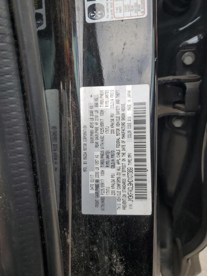 2017 Mazda Cx-5 Touring VIN: JM3KFACL9H0107389 Lot: 92529885