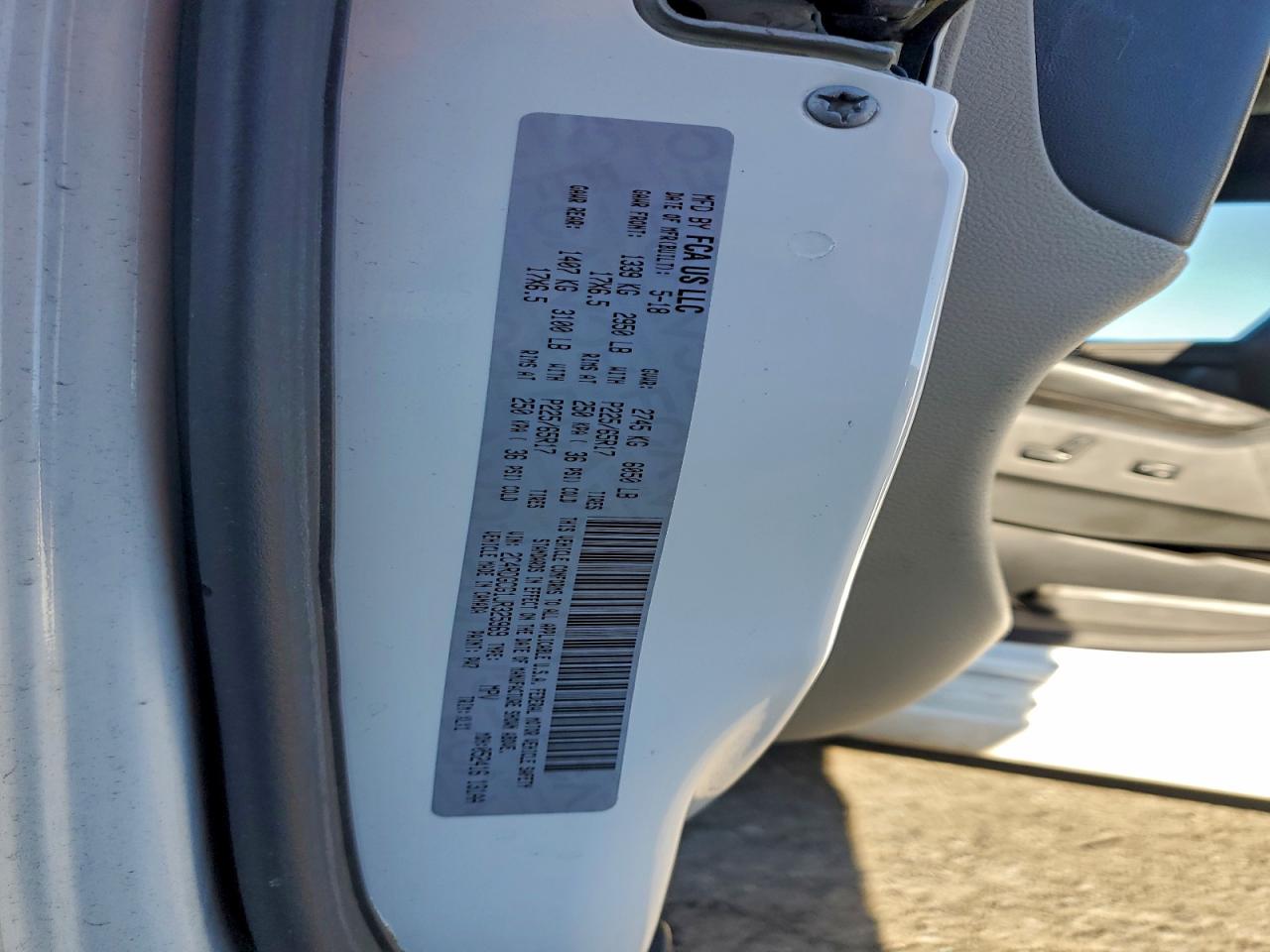 2018 Dodge Grand Caravan Sxt VIN: 2C4RDGCG1JR325969 Lot: 93388245