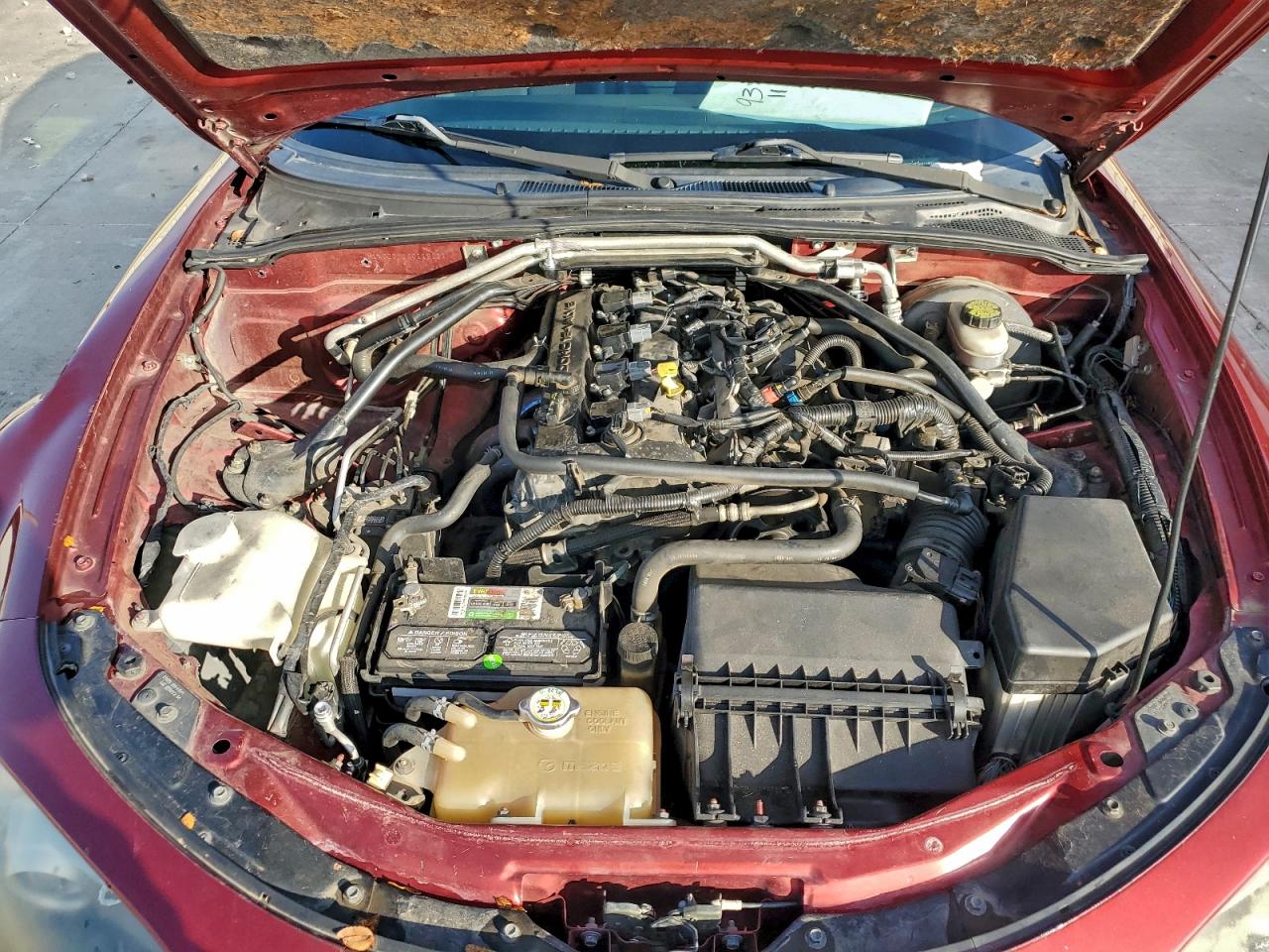 2006 Mazda Mx-5 Miata VIN: JM1NC25F560119211 Lot: 93735415