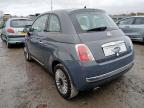 2010 FIAT 500 1.2 LOUNGE 3DR [START STOP] for sale at Copart WOLVERHAMPTON