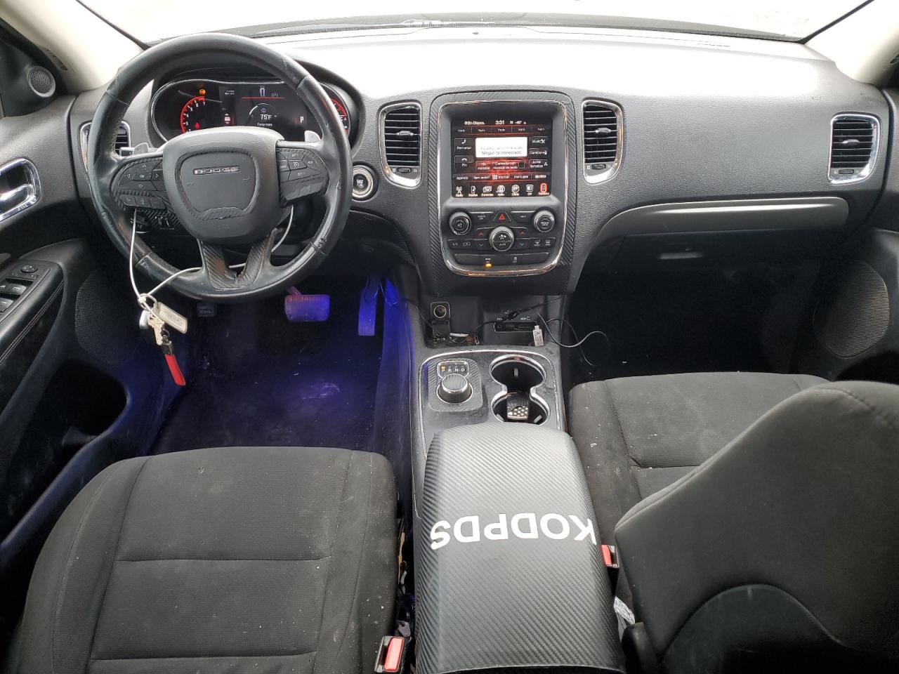 2014 Dodge Durango Sxt VIN: 1C4RDHAGXEC503188 Lot: 92200865