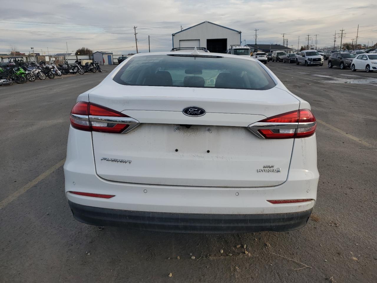 2019 Ford Fusion Se VIN: 3FA6P0LU9KR258725 Lot: 93123195