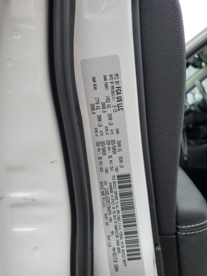 2015 Dodge Durango Citadel VIN: 1C4RDJEG9FC784970 Lot: 92902985