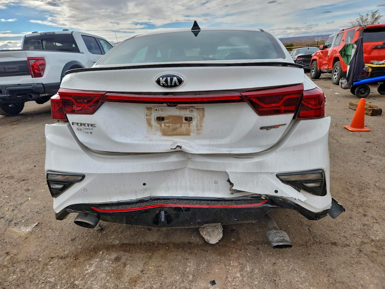 2021 Kia Forte Gt VIN: 3KPF44AC4ME358228 Lot: 93274665