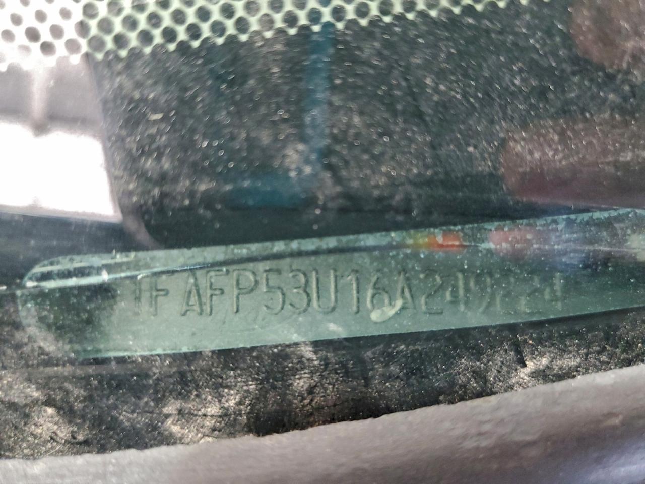 2006 Ford Taurus Se VIN: 1FAFP53U16A249224 Lot: 93631345