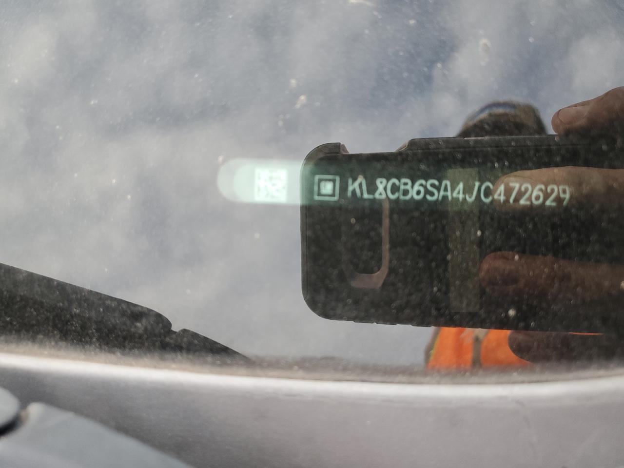 2018 Chevrolet Spark Ls VIN: KL8CB6SA4JC472629 Lot: 92460735