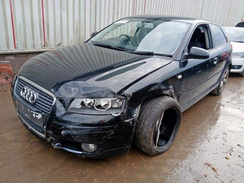 2007 AUDI A3 2.0 TDI SPORT 3DR S TRONIC for sale at Copart PETERLEE