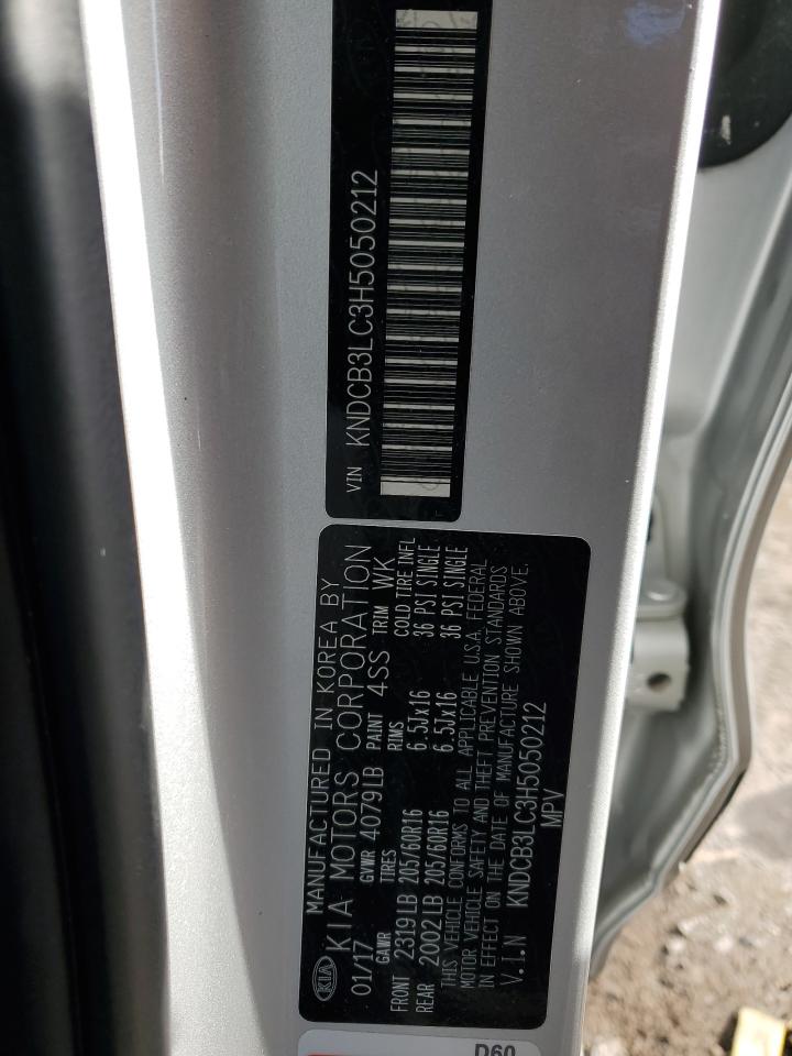 2017 Kia Niro Fe VIN: KNDCB3LC3H5050212 Lot: 93066995