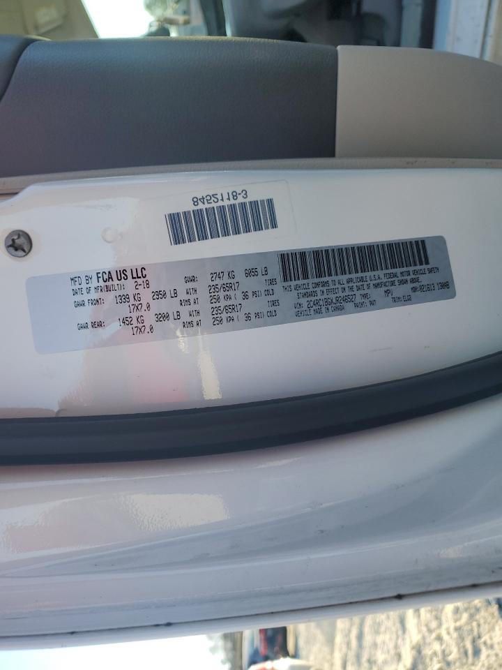 2018 Chrysler Pacifica Touring L VIN: 2C4RC1BGXJR246527 Lot: 92611645