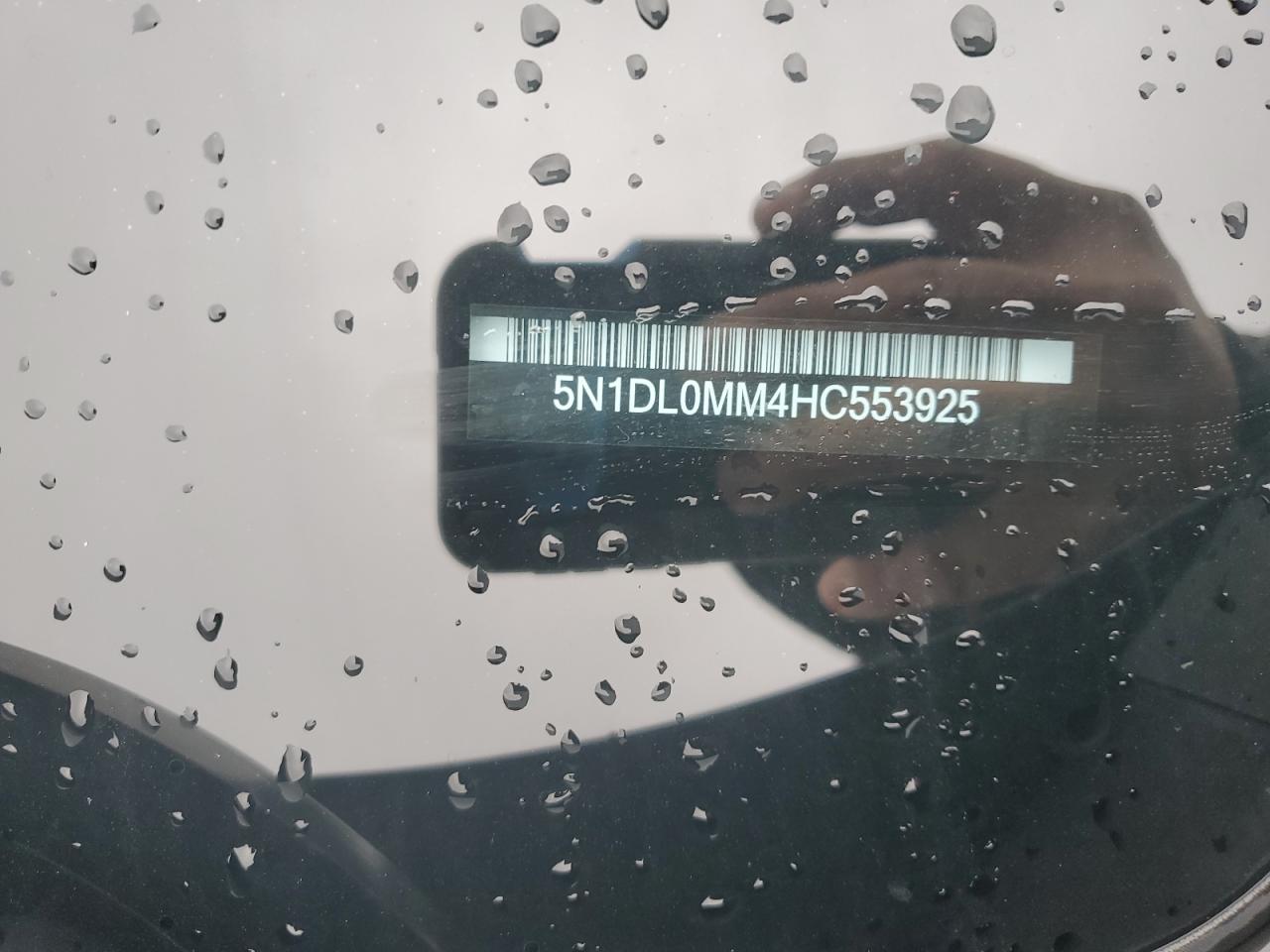 2017 Infiniti Qx60 VIN: 5N1DL0MM4HC553925 Lot: 93055125