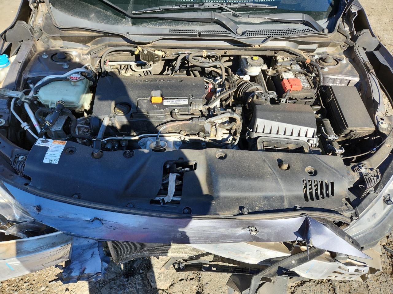 2017 Honda Civic Ex VIN: 19XFC2F82HE058740 Lot: 91136535