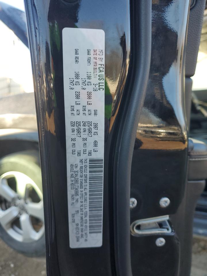 2018 Jeep Compass Latitude VIN: 3C4NJDBB2JT349805 Lot: 93217835