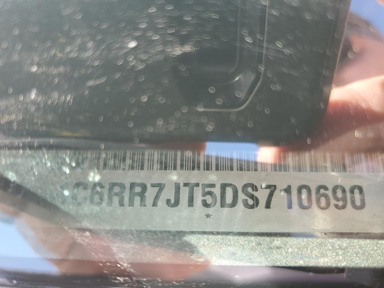 2013 Ram 1500 Laramie VIN: 1C6RR7JT5DS710690 Lot: 90382985