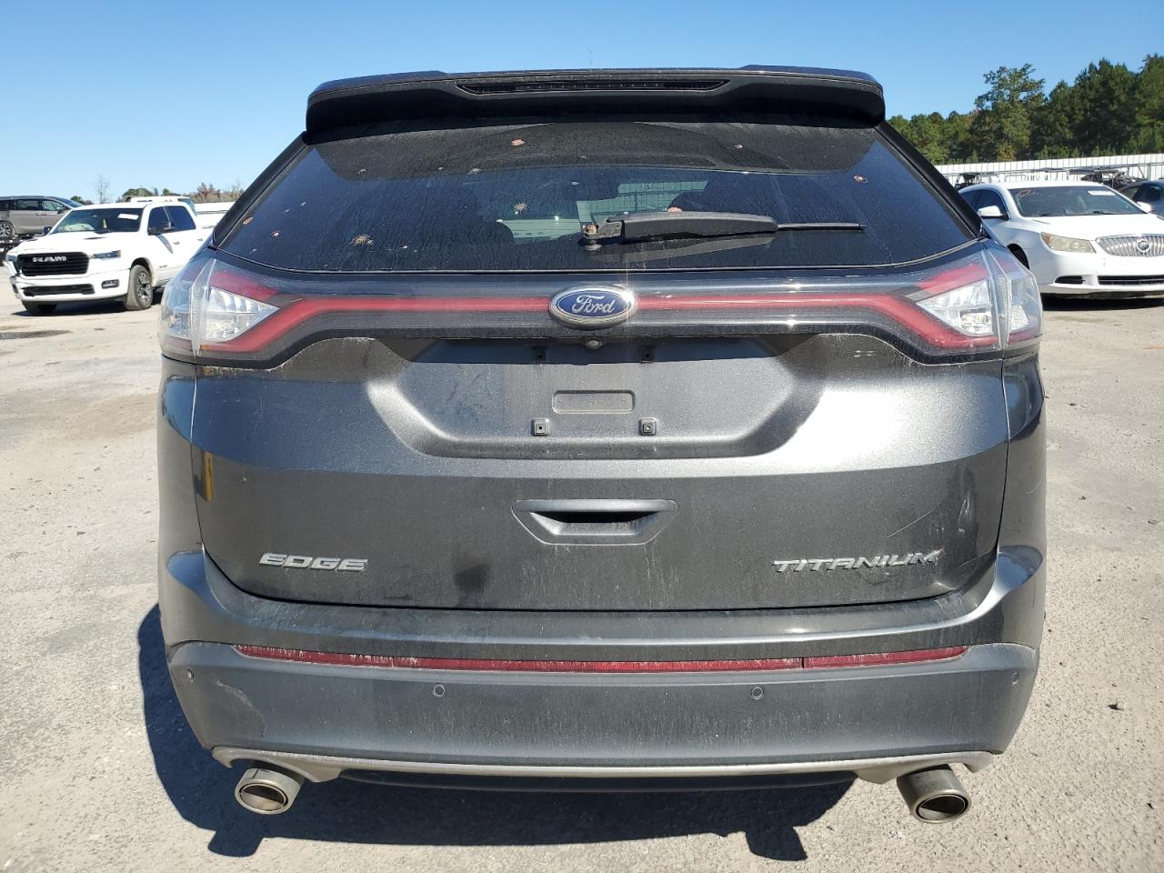 2015 Ford Edge Titanium VIN: 2FMPK3K8XFBB58605 Lot: 91120165