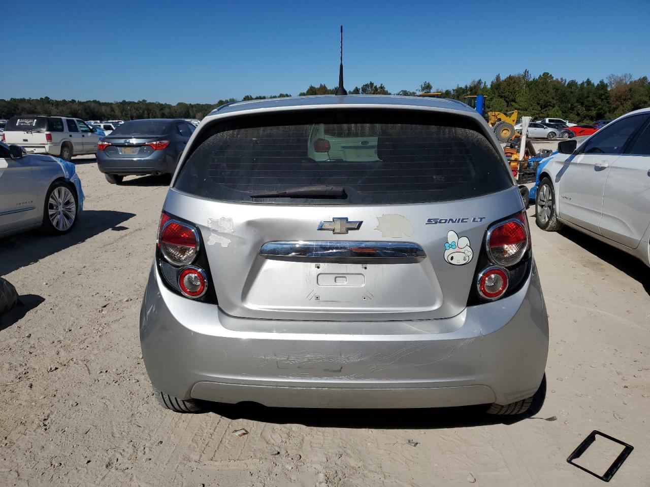 2014 Chevrolet Sonic Lt VIN: 1G1JC6SH9E4112628 Lot: 91262155