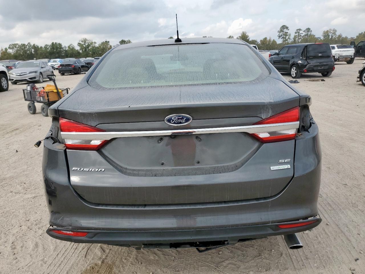 2018 Ford Fusion Se VIN: 3FA6P0HD6JR208517 Lot: 93542475