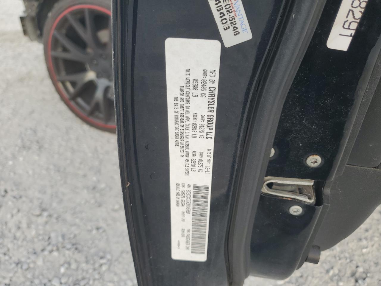 2012 Dodge Charger R/T VIN: 2C3CDXCT5CH145068 Lot: 92857025