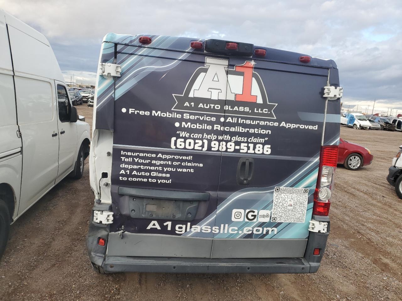 2017 Ram Promaster 1500 Delivery Van VIN: 3C6TRVAGXHE542728 Lot: 93228815