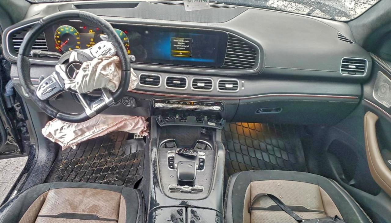 2023 Mercedes-Benz Gle Coupe 63 S 4Matic Amg VIN: 4JGFD8KB3PA893616 Lot: 93419005