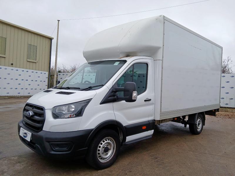 2022 FORD TRANSIT 2.0 ECOBLUE 130PS CHASSIS CAB for sale at Copart CHESTER