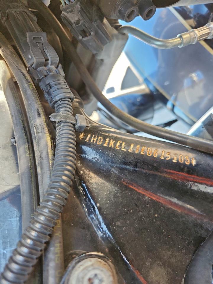 2014 Harley-Davidson Flhtk Electra Glide Ultra Limited VIN: 1HD1KEL11EB615103 Lot: 94313515