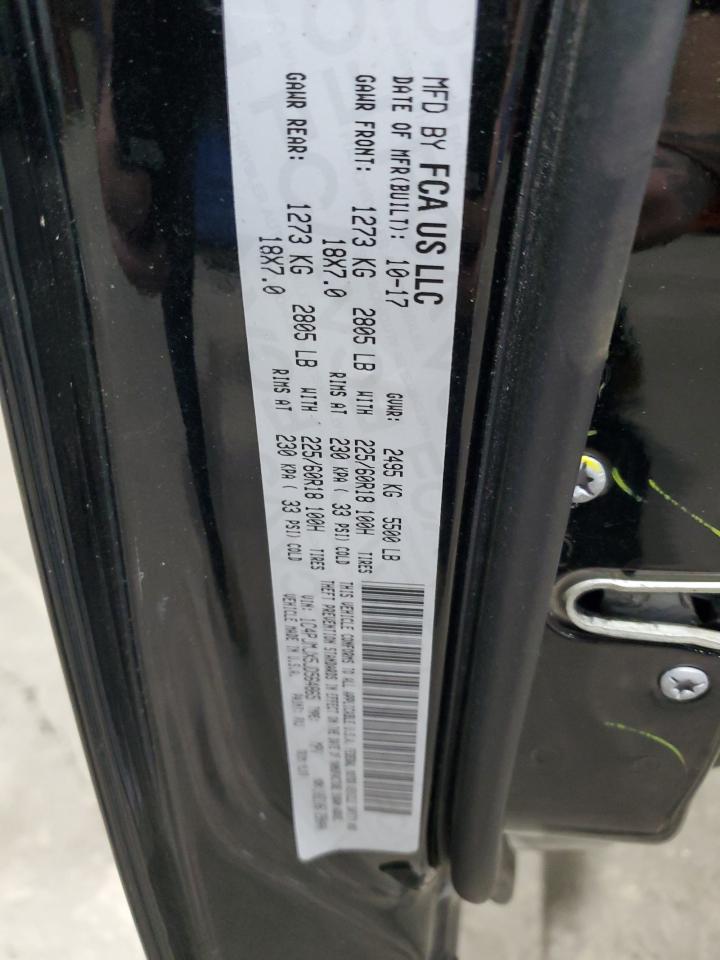 2018 Jeep Cherokee Overland VIN: 1C4PJMJX5JD564865 Lot: 92675105