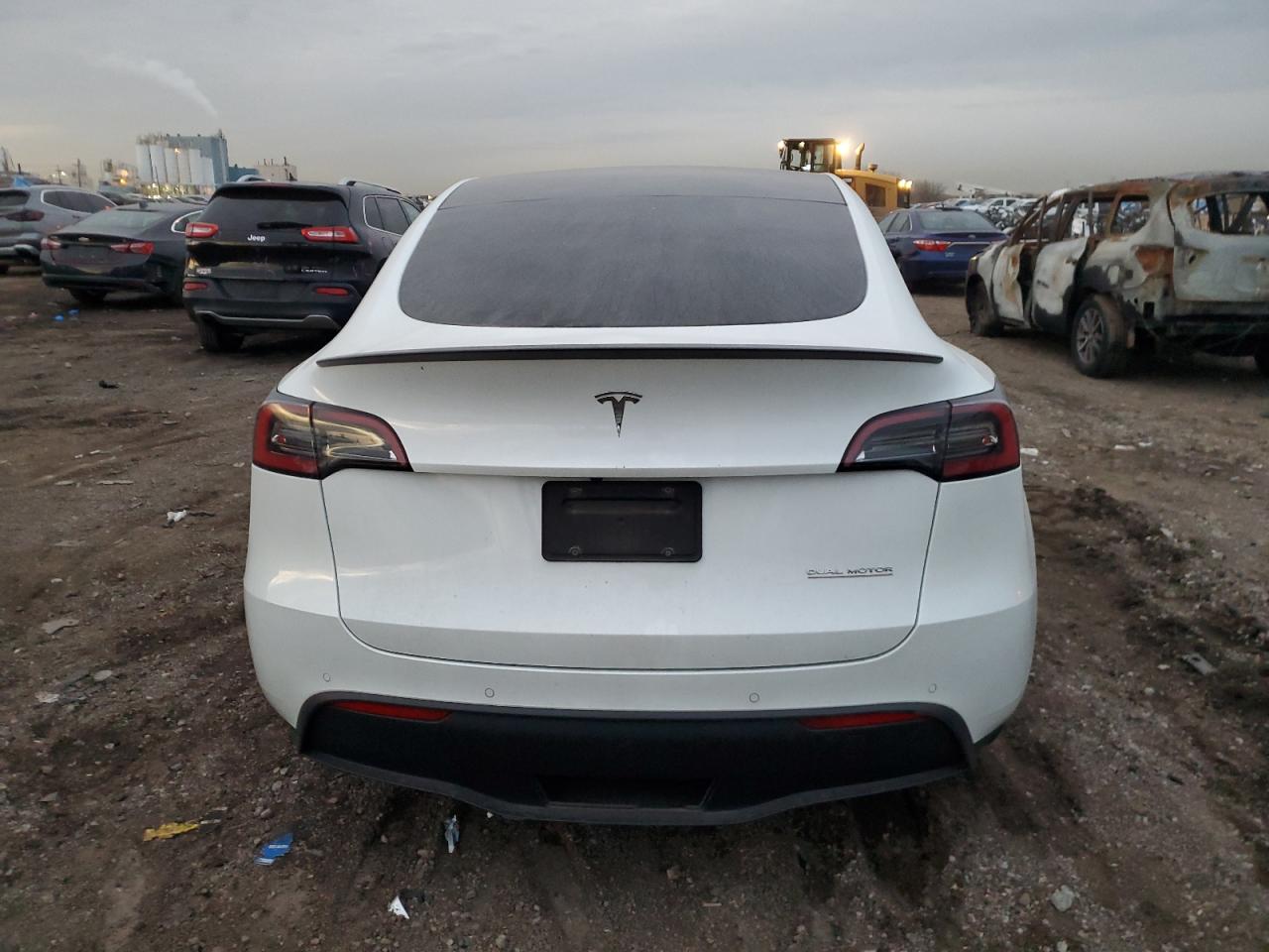2022 Tesla Model Y VIN: 7SAYGDEF0NF487778 Lot: 92277035