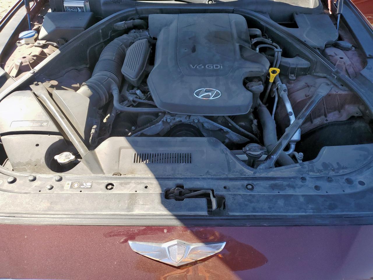 2015 Hyundai Genesis 3.8L VIN: KMHGN4JE7FU015349 Lot: 91391675